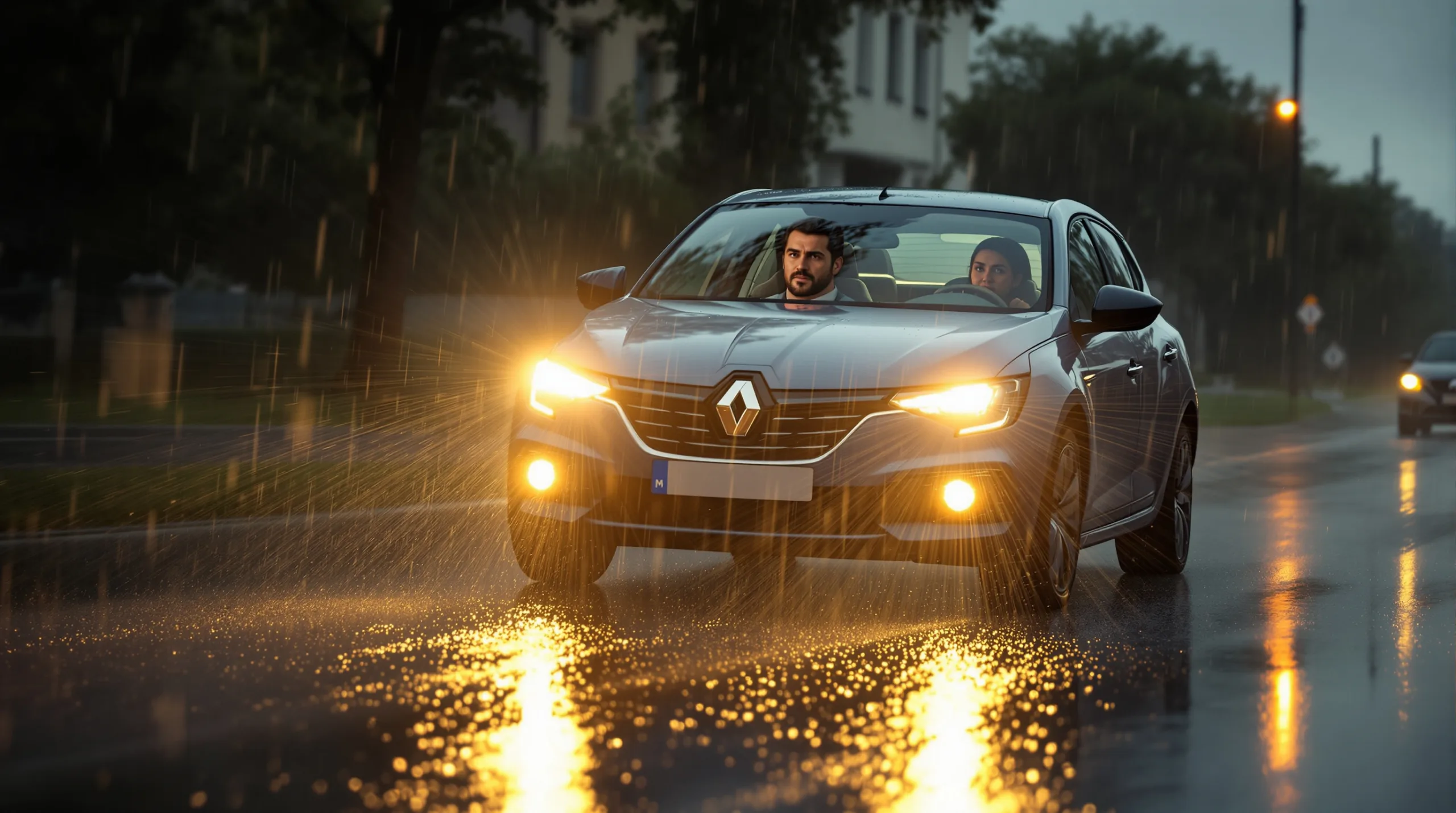 Antibrouillards sous la pluie : pourquoi vous éblouissez tout le monde inutilement