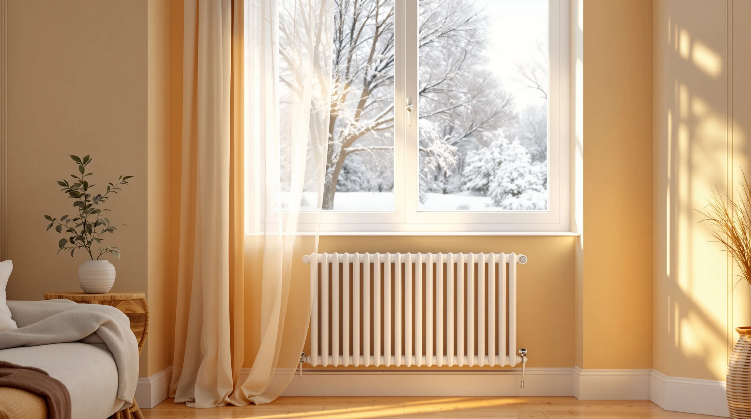 Arrêtez de cacher vos radiateurs derrière les rideaux : vous chauffez littéralement la fenêtre