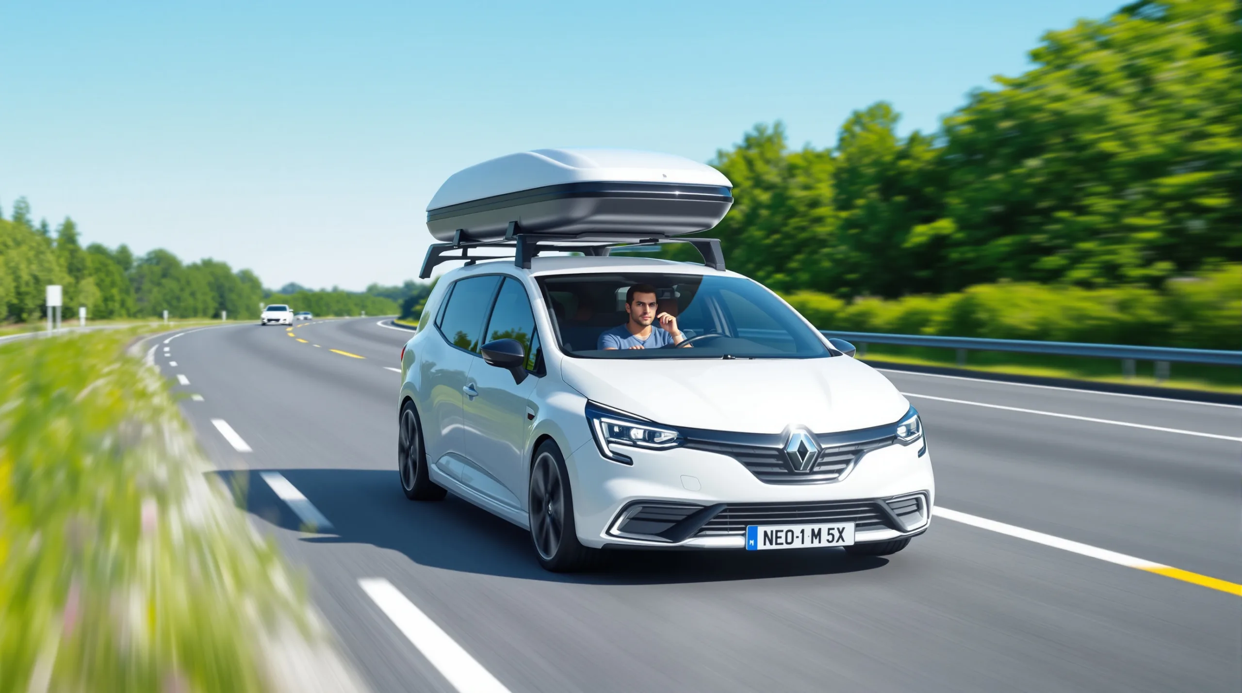 Coffre de toit vide sur l’autoroute ? Vous brûlez du carburant pour rien (enlevez-le)