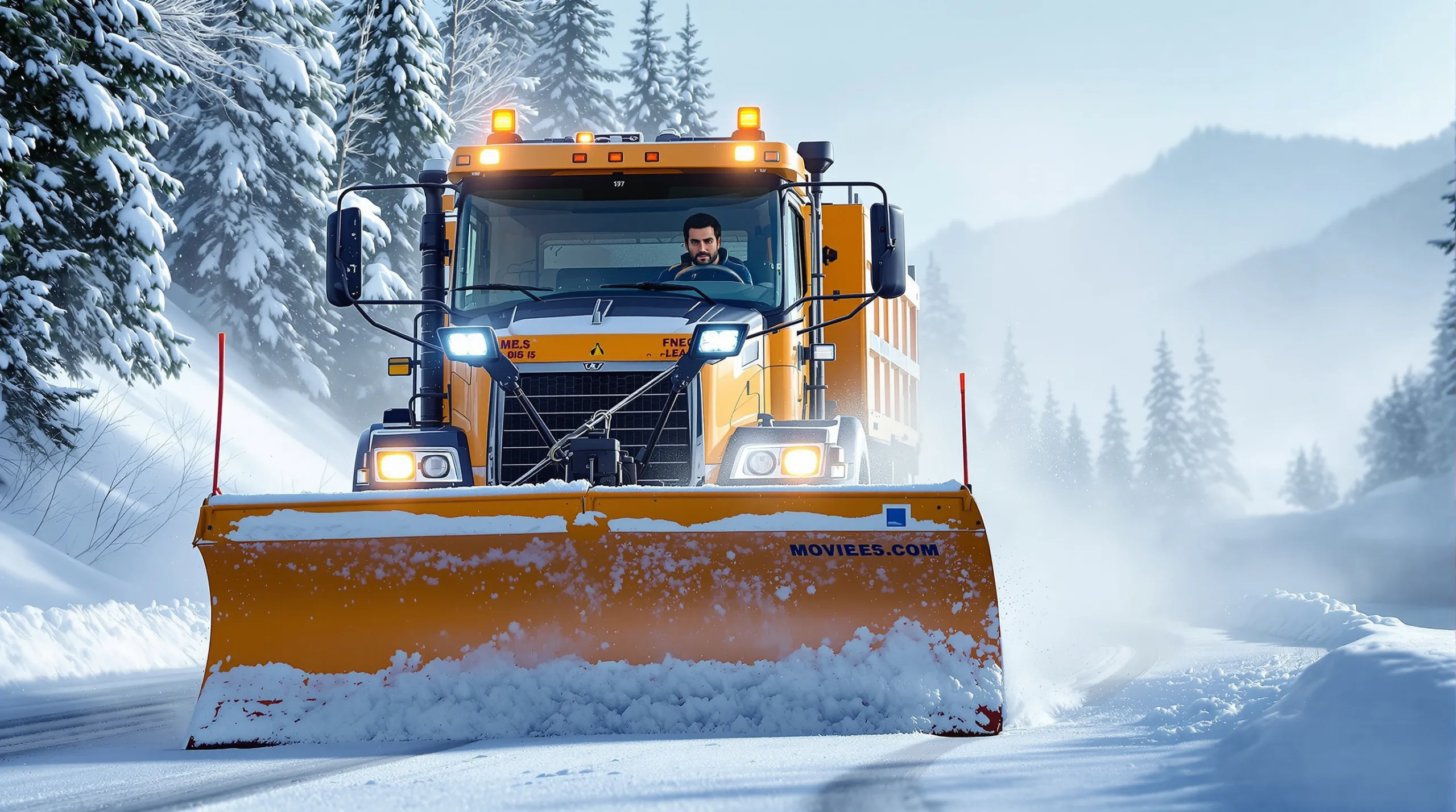 Doubler une déneigeuse en action ? C’est strictement interdit (et très risqué)