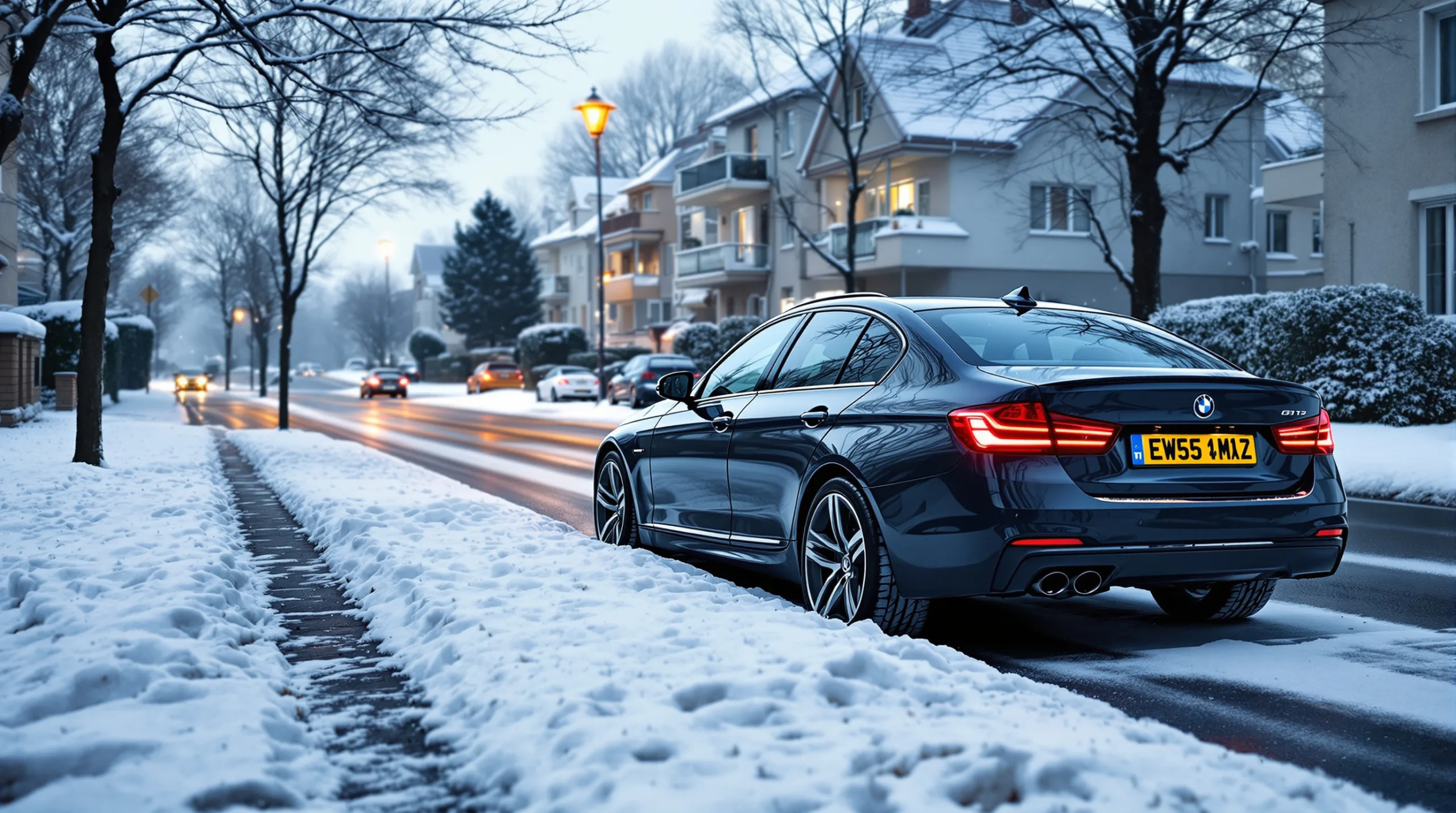 Garer sa voiture en pente l’hiver ? Pourquoi le frein à main est votre pire ennemi