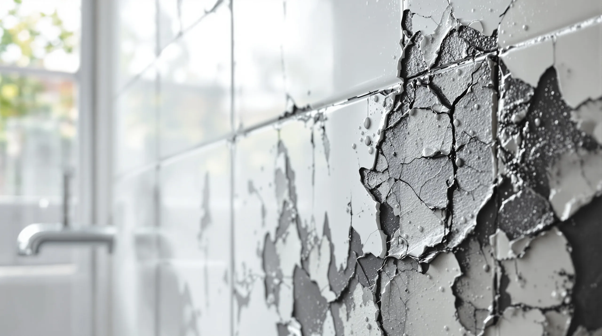 Joints de douche noirs ? L’eau passe derrière et pourrit votre mur (changez-les)