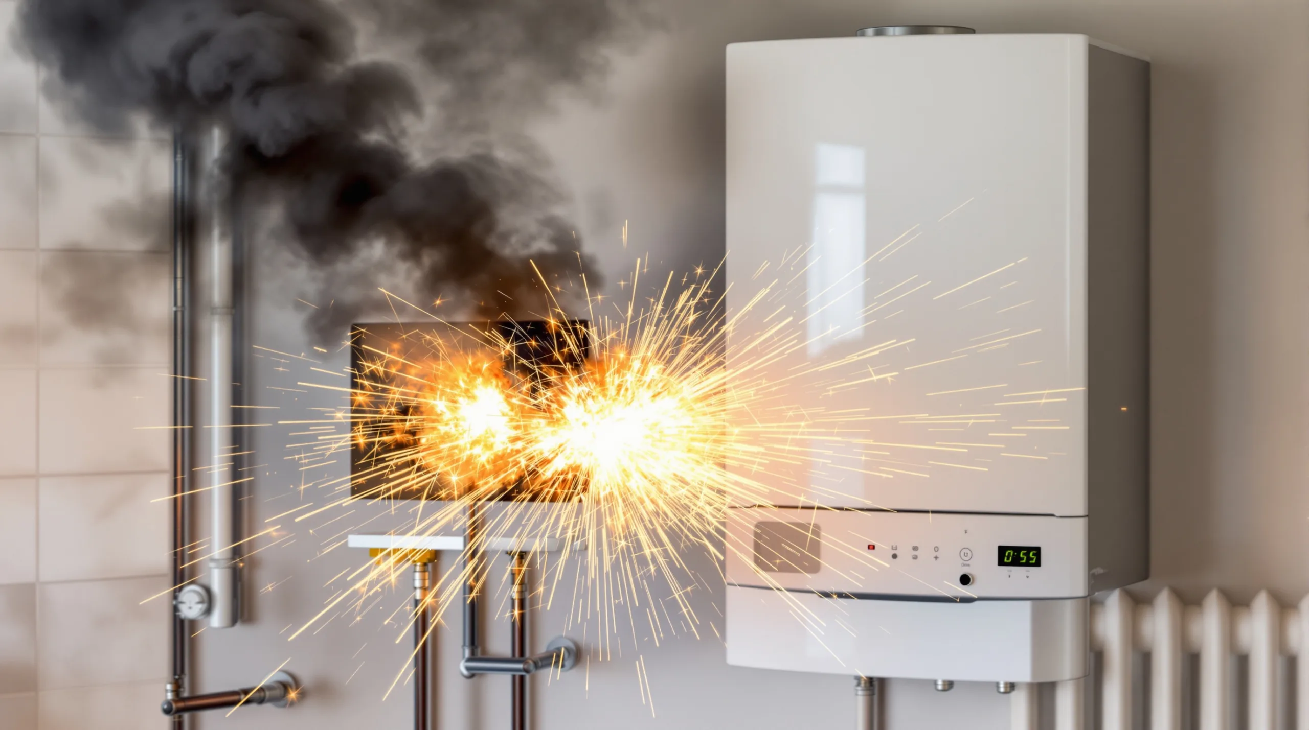 La chaudière fait un bruit d’explosion ? C’est souvent un problème d’allumage retardé