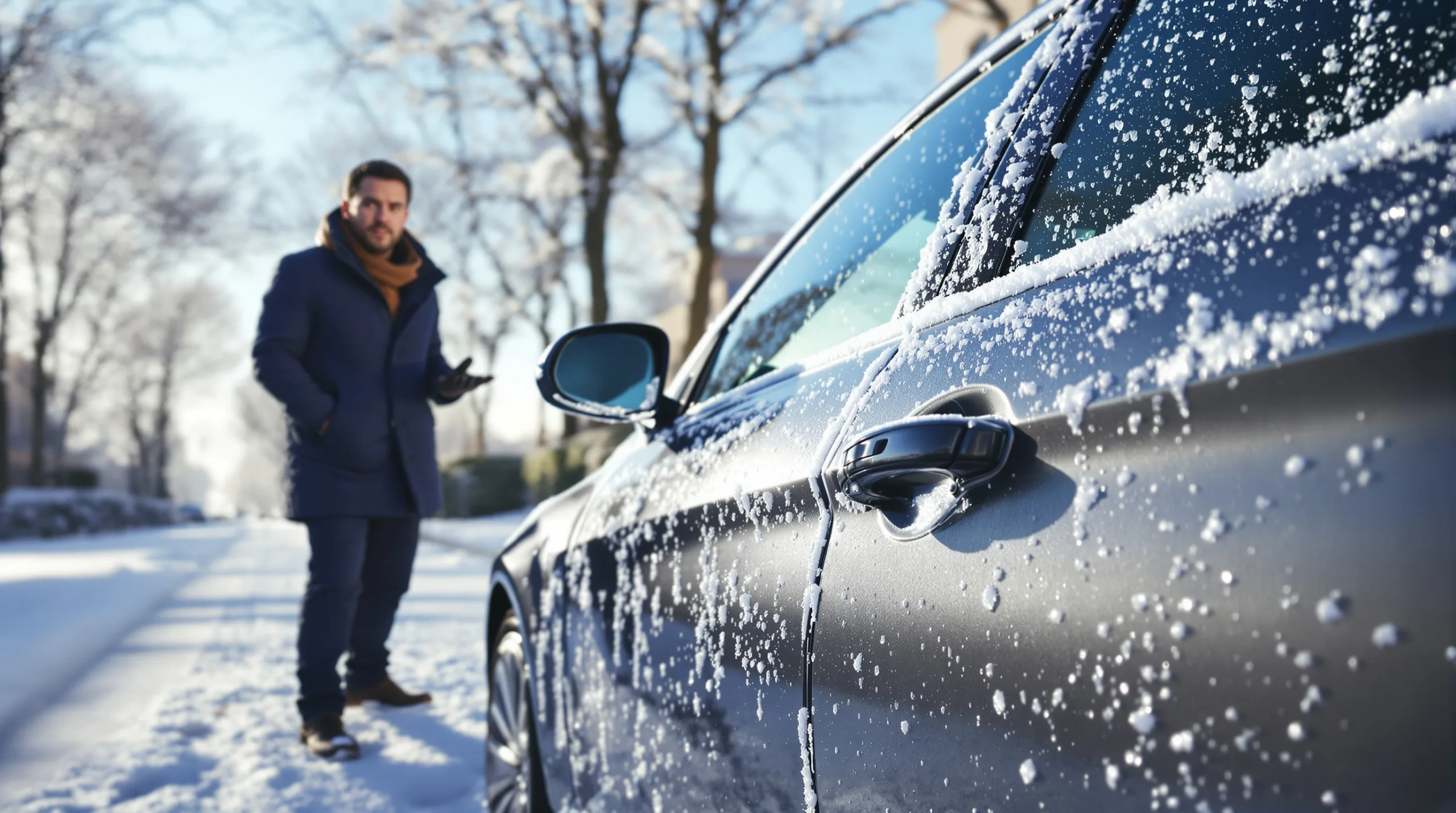 Laver sa voiture par -2°C ? Attention, vos serrures vont geler instantanément
