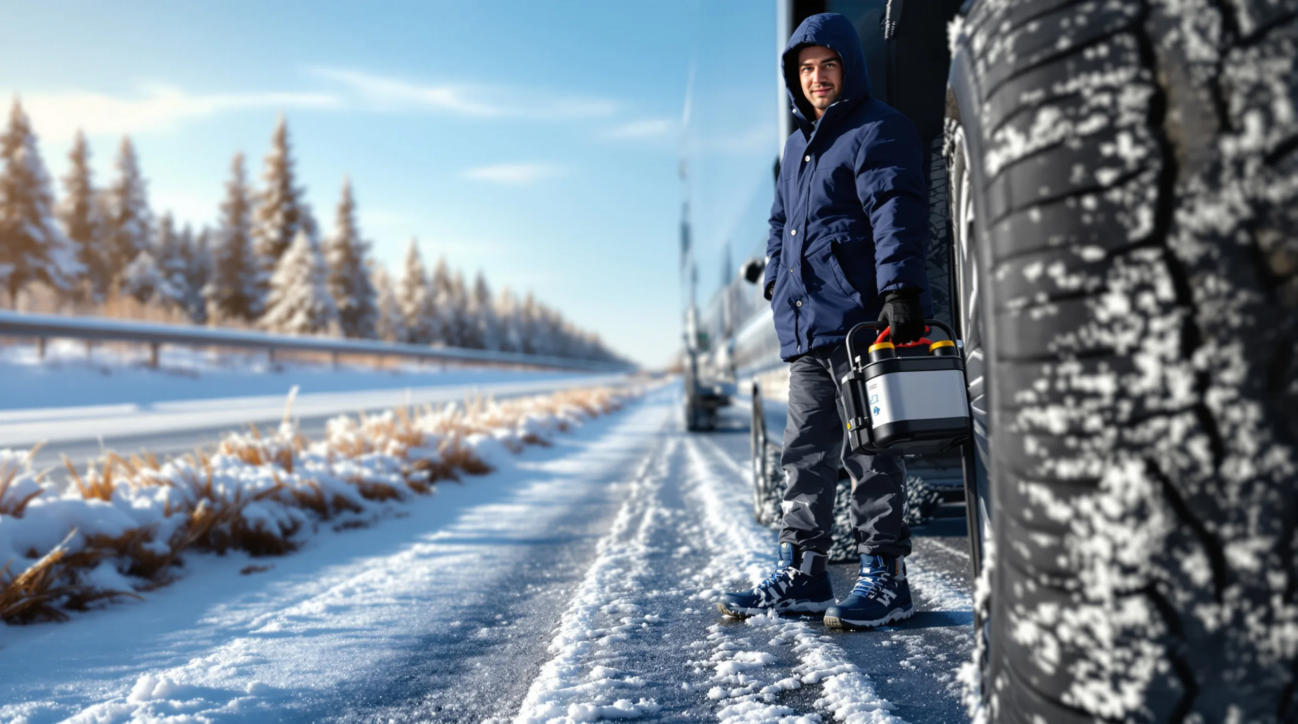 Pneus : pourquoi ajouter 0.2 bar en hiver peut vous sauver la vie sur l’autoroute