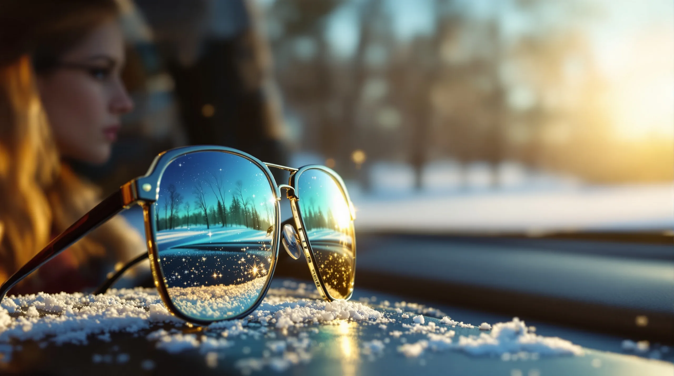 Pourquoi vos lunettes de soleil sont plus importantes en décembre qu’en août au volant