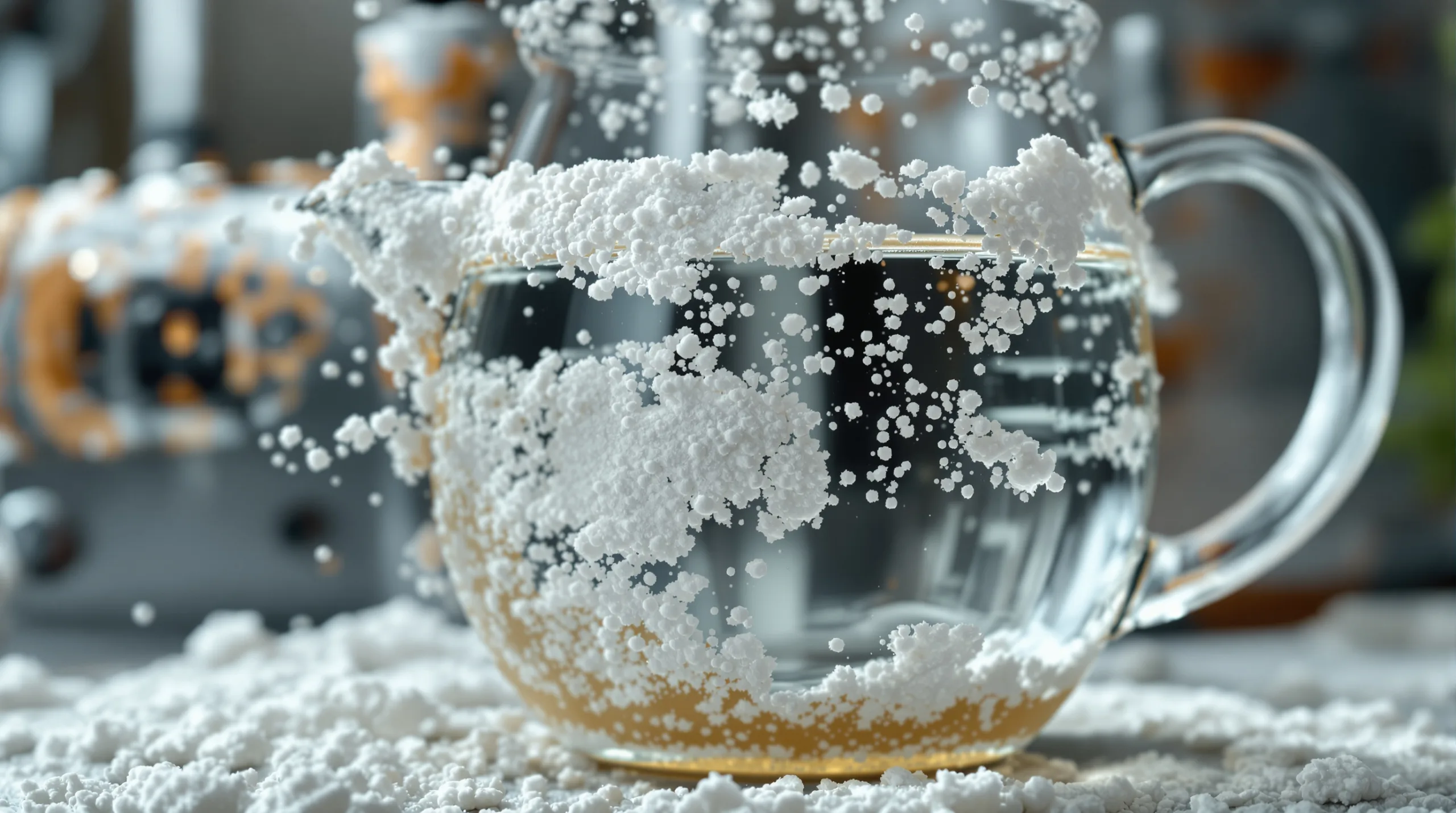 Votre bouilloire est pleine de calcaire ? Imaginez l’état de votre chauffe-eau !