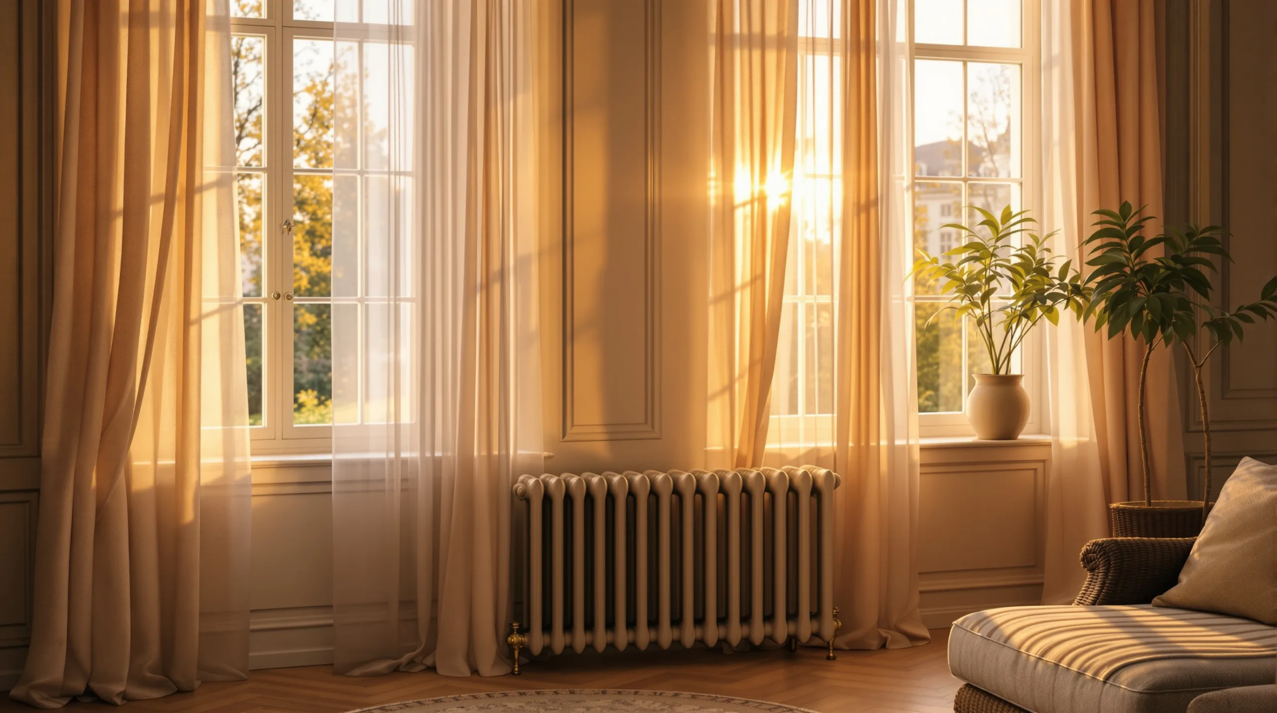 L’erreur classique des rideaux devant le radiateur qui vous fait jeter l’argent par les fenêtres