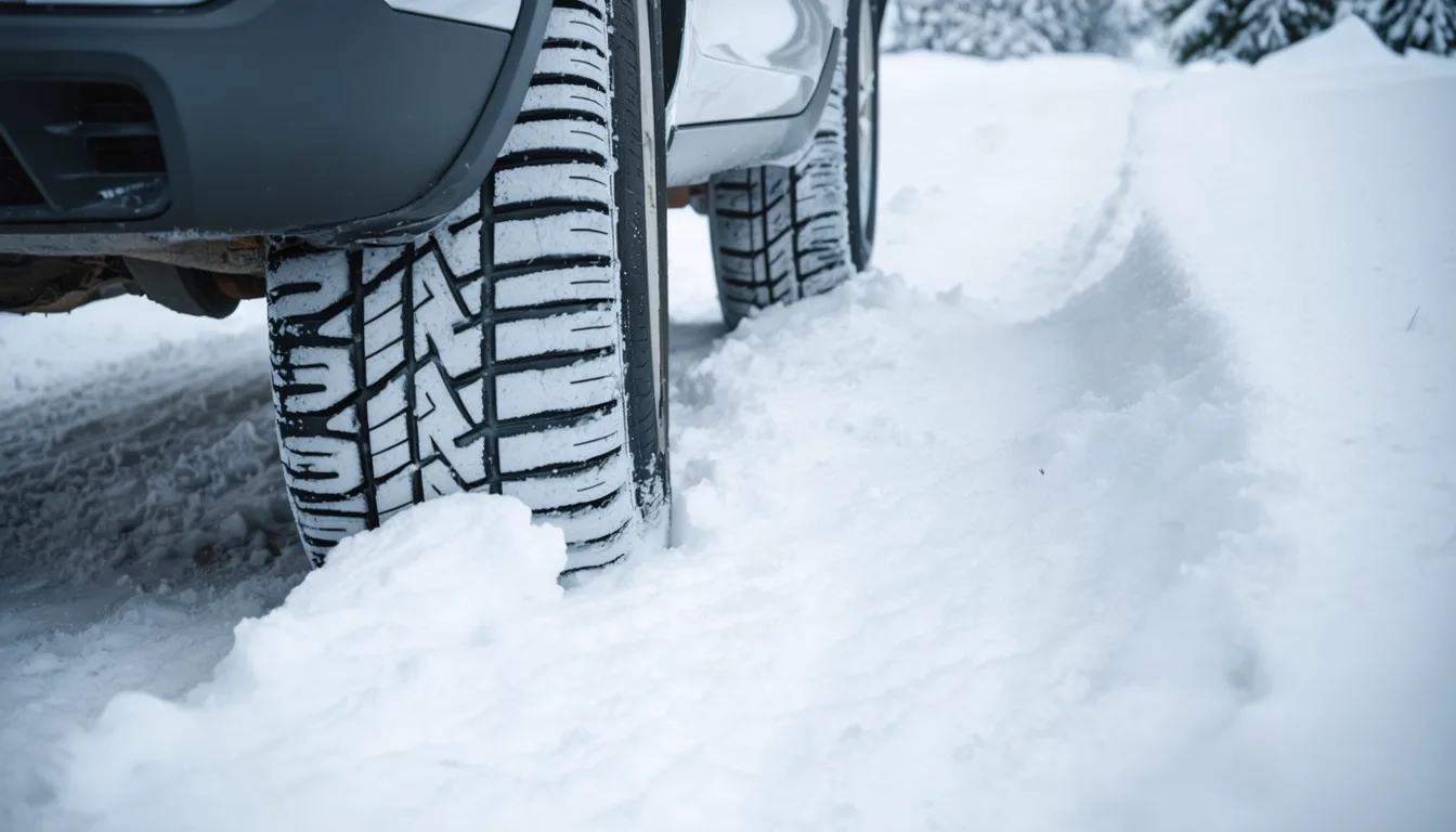 Bloqué dans la neige ? Désactivez l’ESP pour que les roues puissent gratter le sol