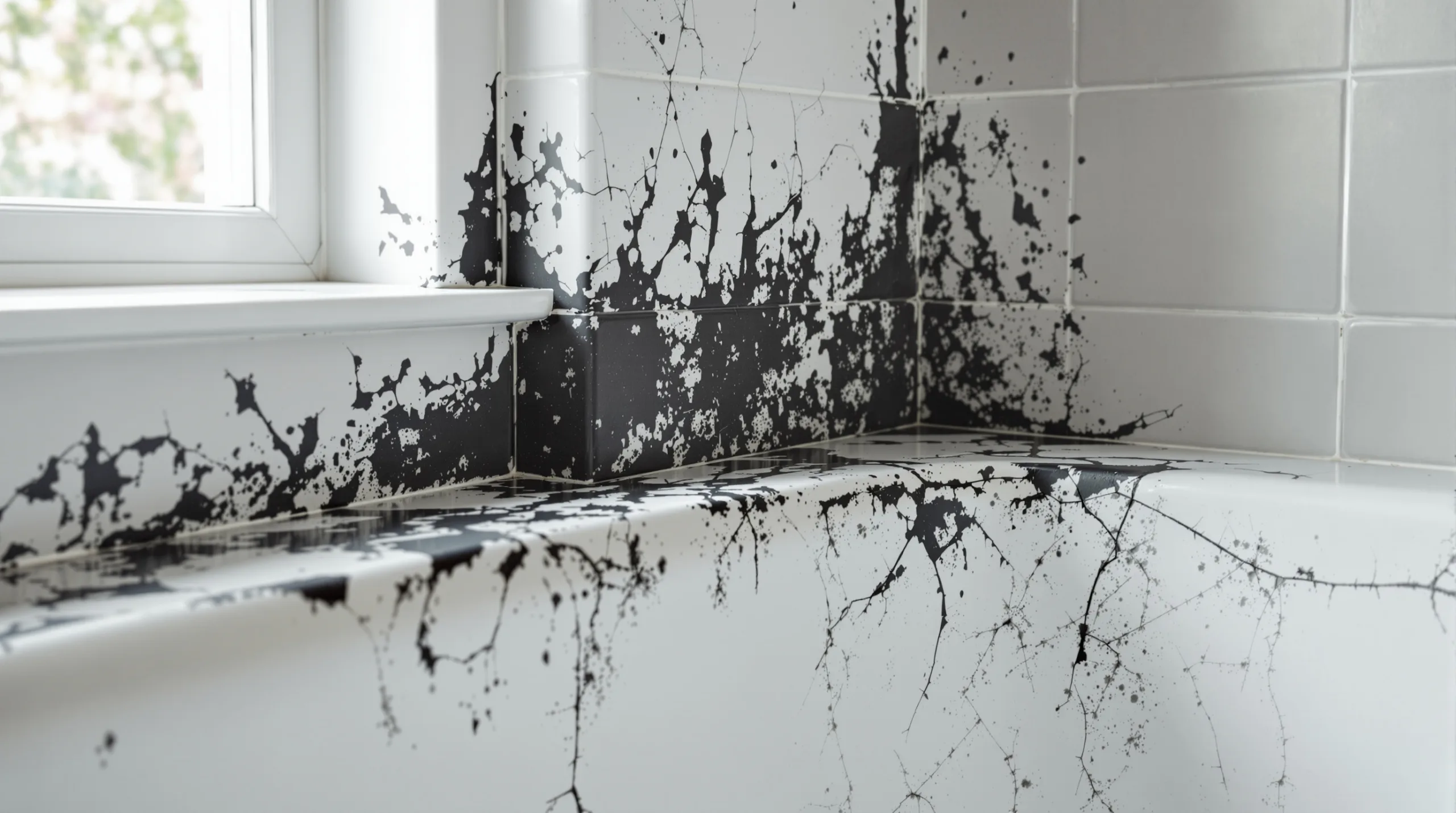 Joints de baignoire qui noircissent ? L’eau s’infiltre déjà derrière le carrelage