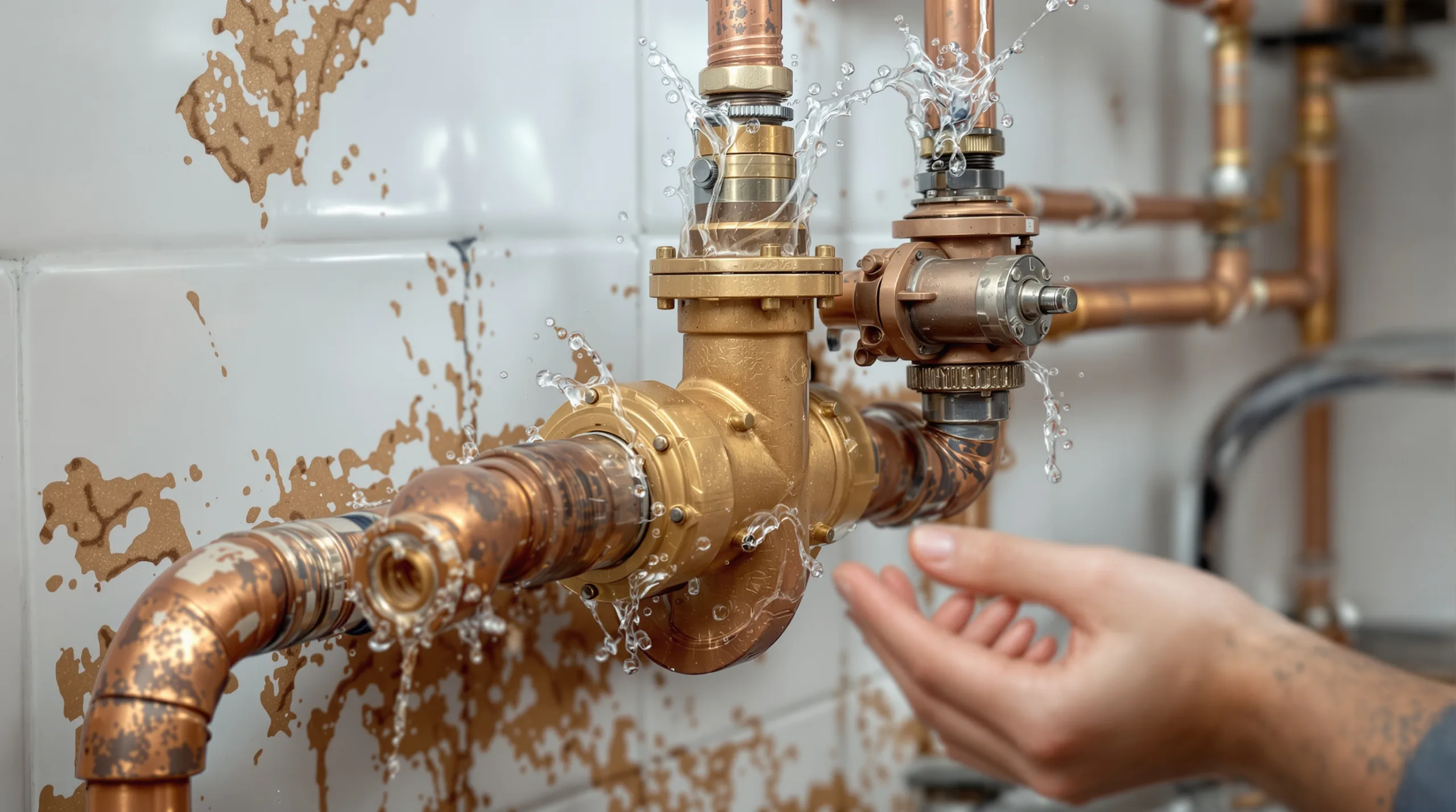 Les tuyaux cognent quand le robinet ferme ? Installez un anti-bélier avant la rupture