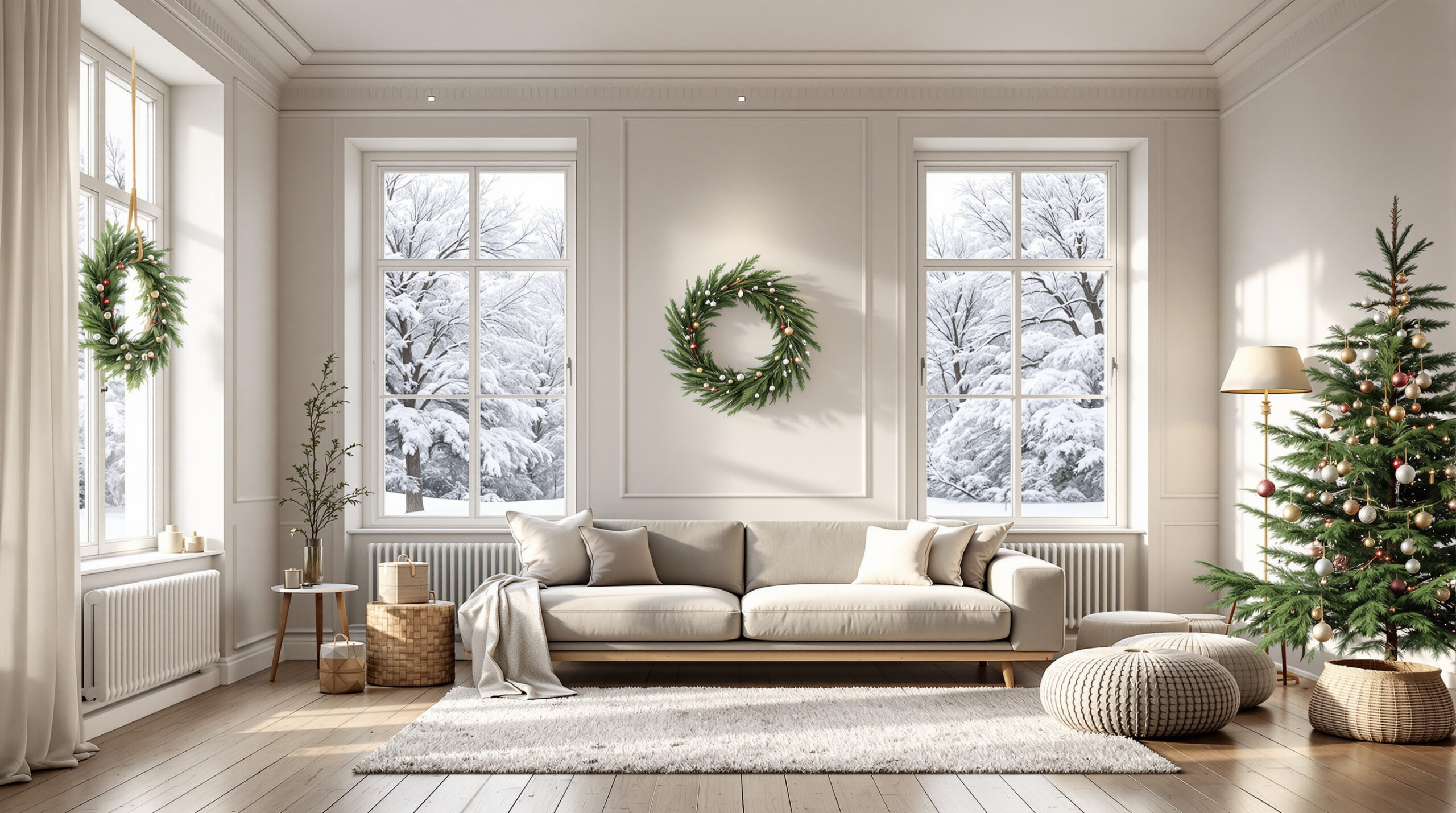 Maison vide à Noël ? Mettez le chauffage hors-gel, pas sur « arrêt » complet