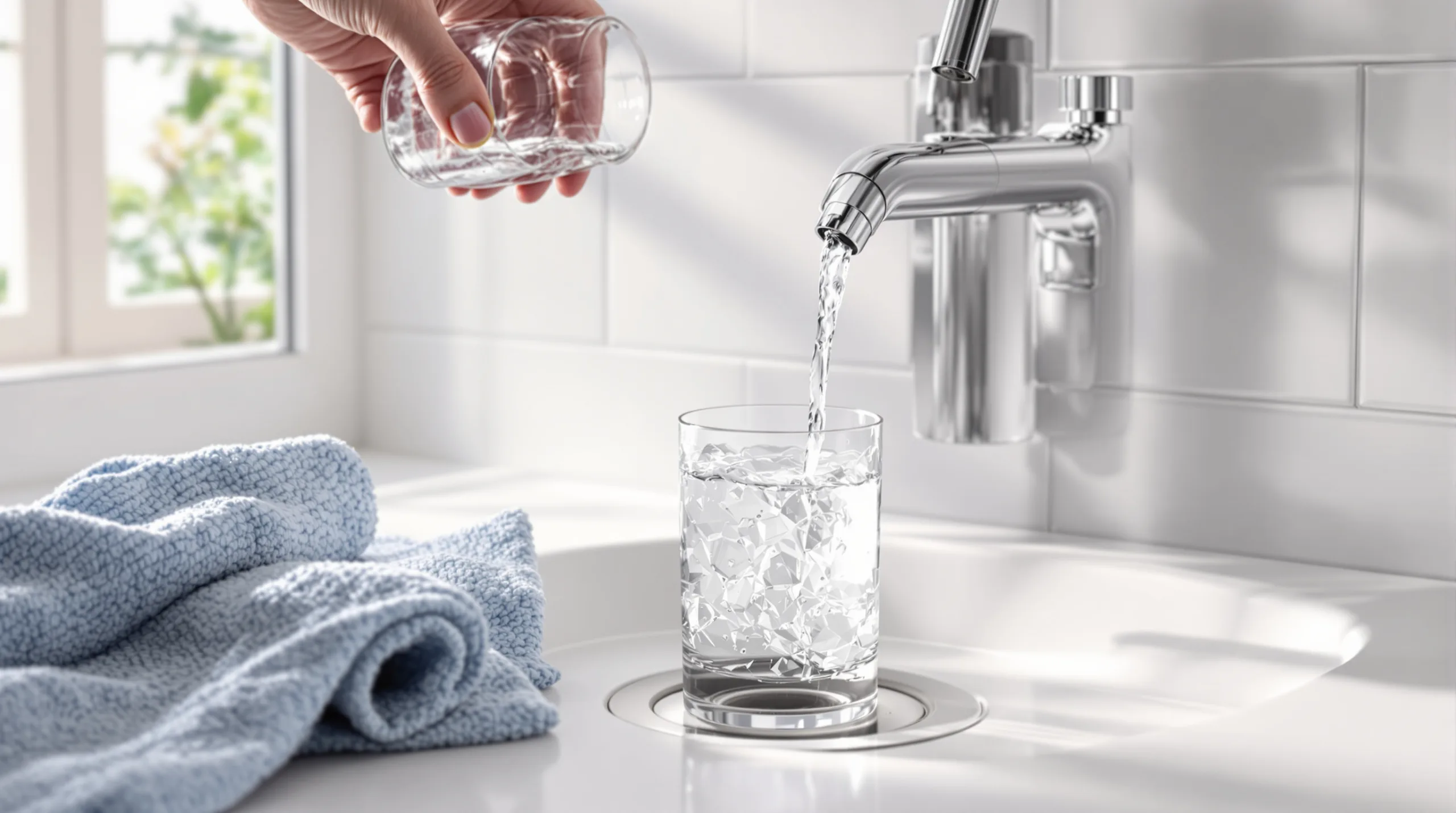 Odeur d’égout dans la douche ? Le siphon est vide, versez un verre d’eau vite fait