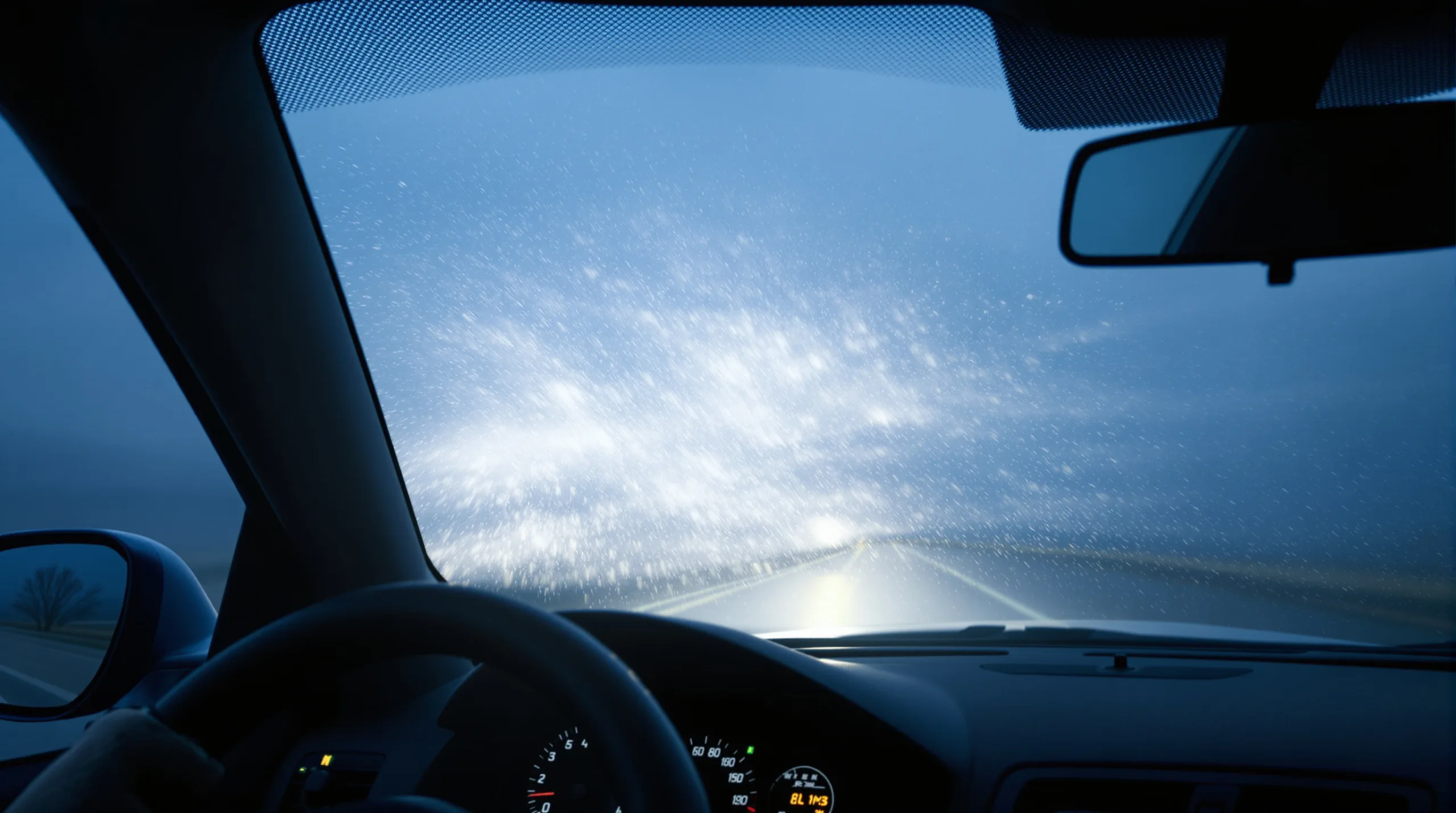 Pleins phares dans le brouillard ? Vous allez voir un mur blanc (restez en feux de croisement)