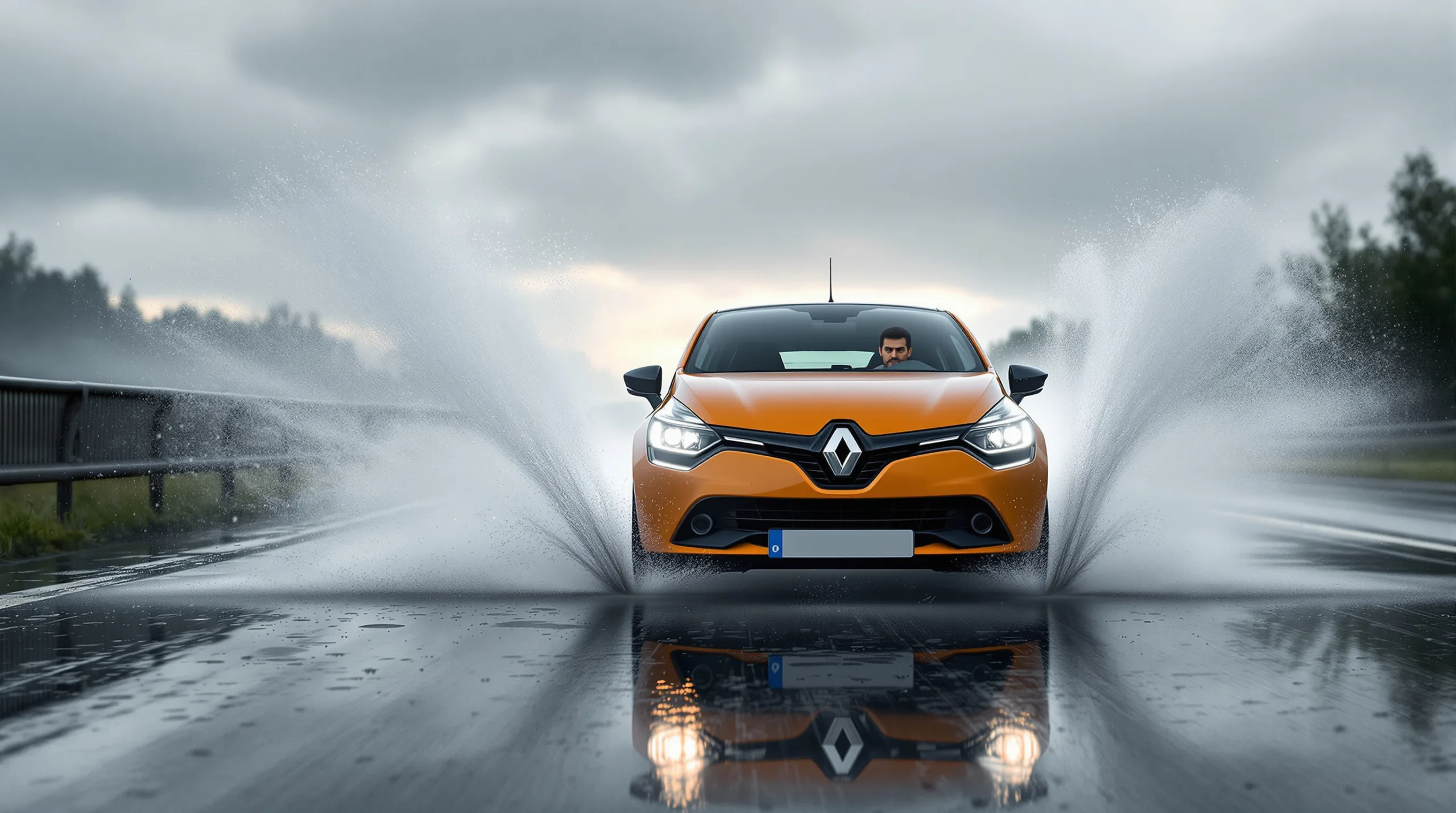 Régulateur de vitesse sous la pluie ? Le meilleur moyen de finir en aquaplaning